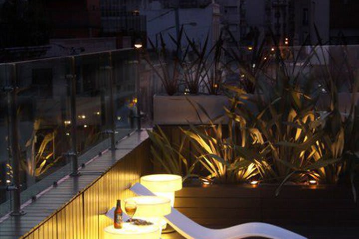 Terraza Las Cúpulas en Mansión Vitraux, hotel en Buenos Aires