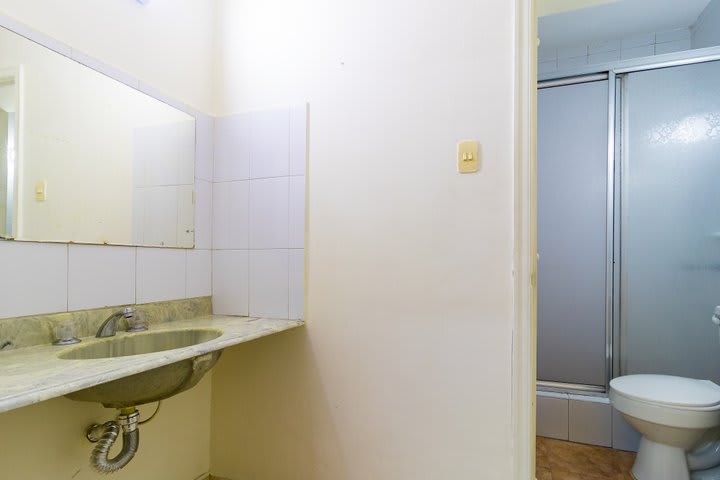 Interior de un baño