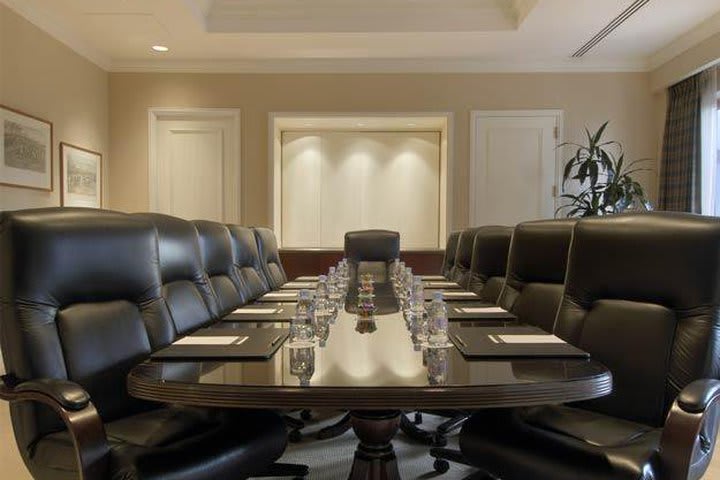 Boardroom at the Fairmont Chicago at Millennium Park hotel