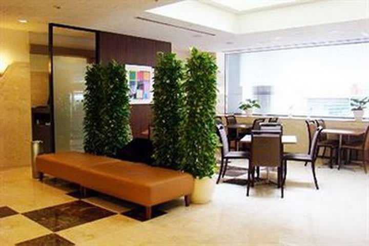 Lobby del hotel Chisun Ueno en Tokio