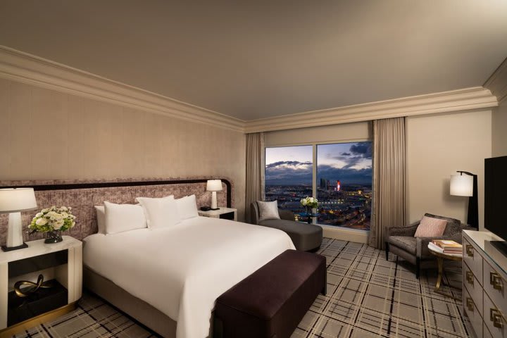 Remodeled Bellagio suite