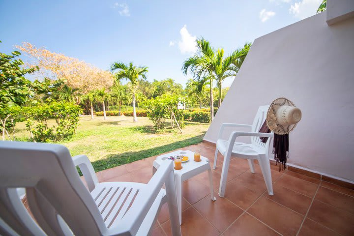 Some accommodations are fitted with balcony or terrace