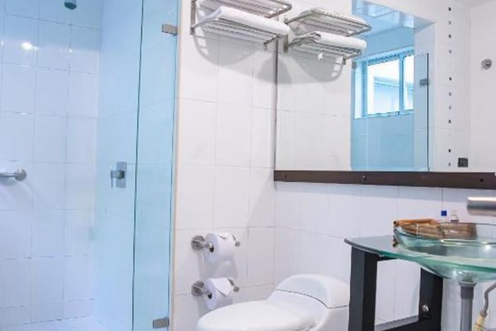 Baño privado de una habitación