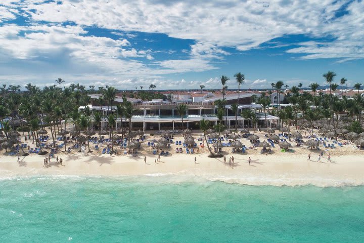 Panoramic view of the hotel