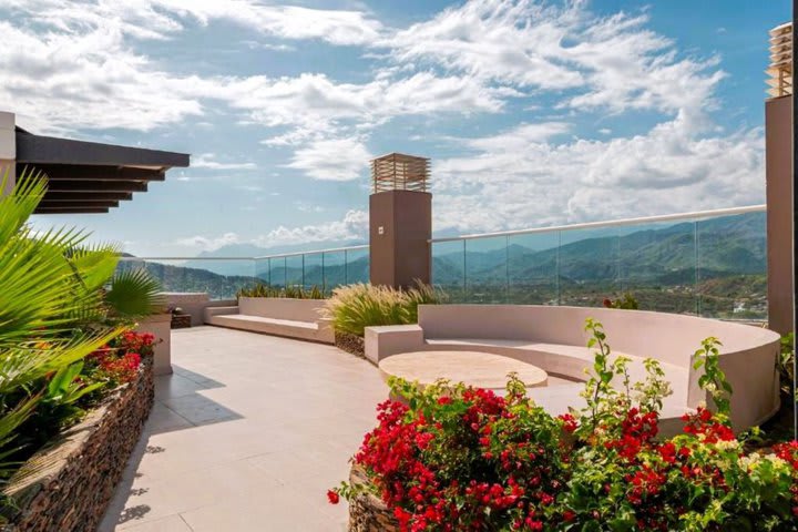 Terraza con vistas