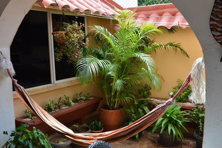 Terraza en la posada