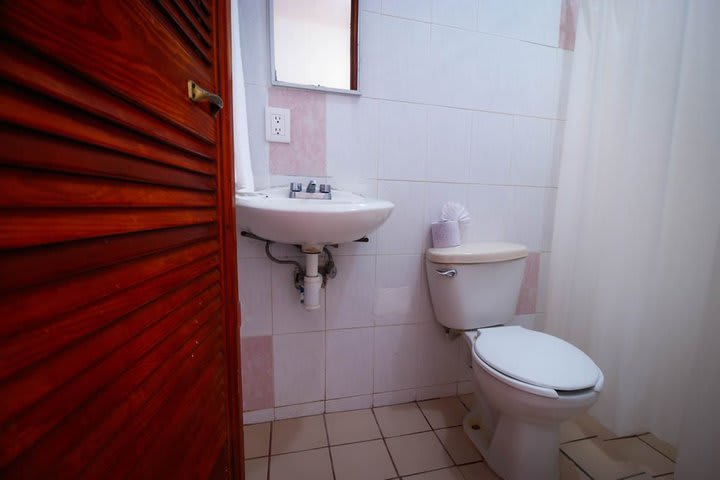 Interior de un baño