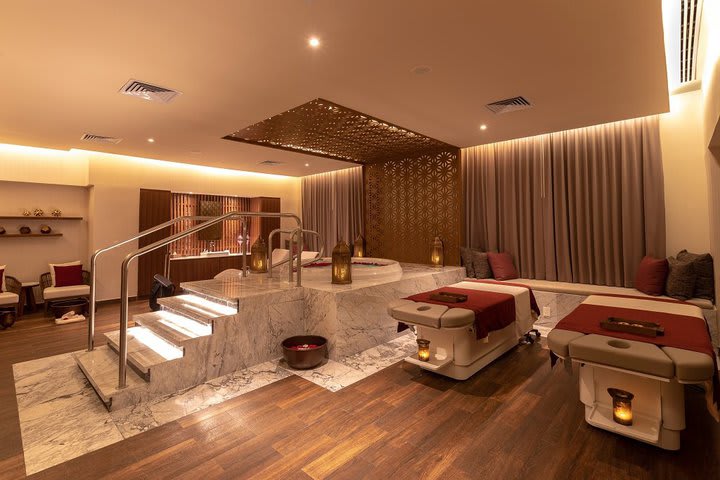 Sala de tratamientos en el spa