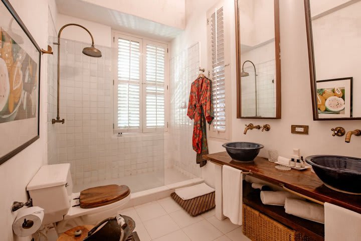 Baño de una habitación superior