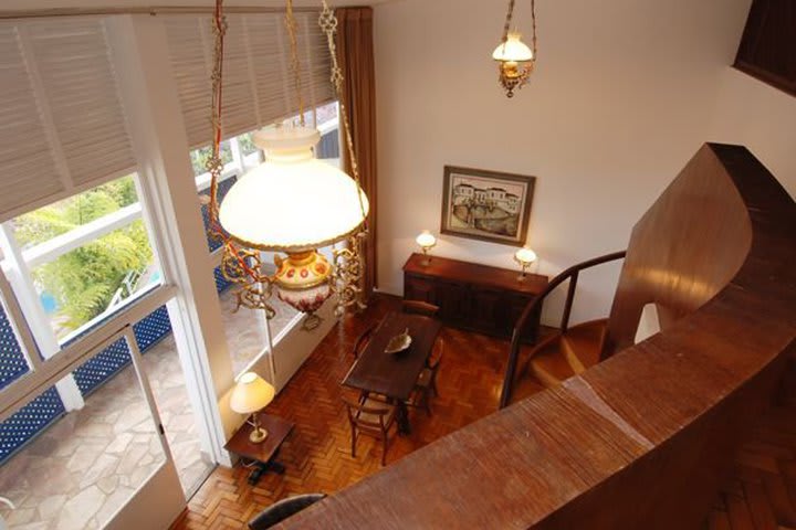 Sitting area in a guest room at Grande Hotel de Ouro Preto