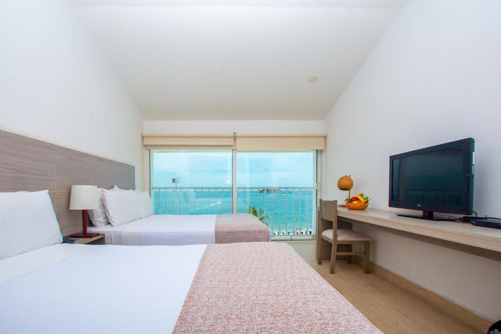 Habitación con vista al mar