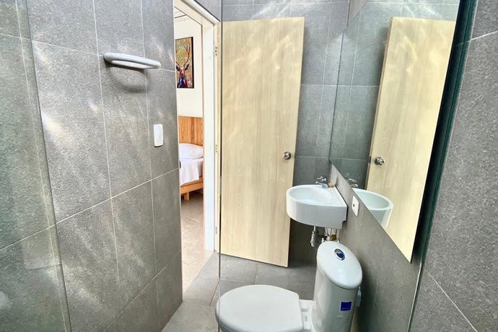 Baño privado con ducha