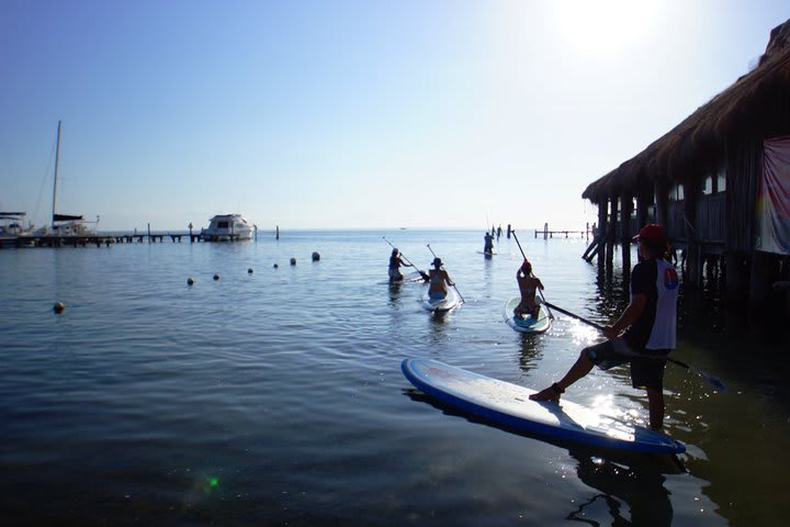 Activities with kayaks at the Imperial Las Perlas hotel