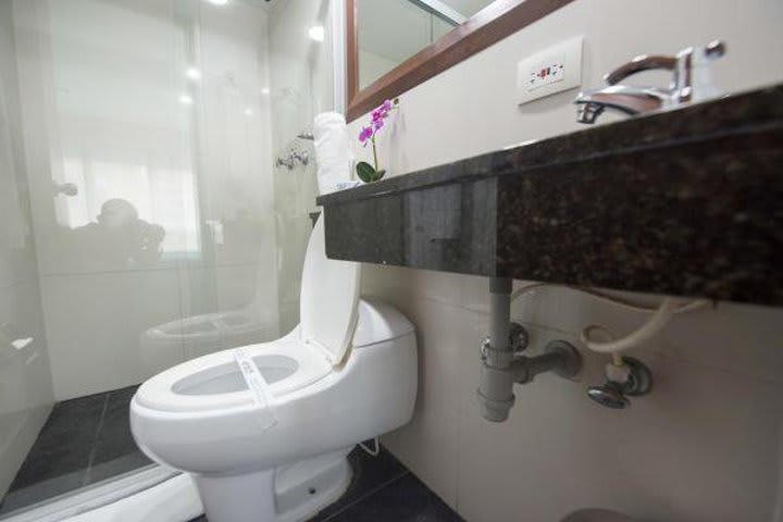 Baño privado con ducha