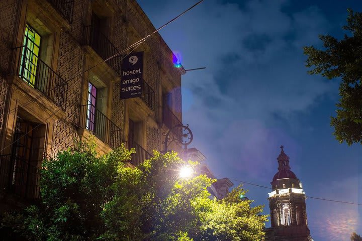 El hotel está a dos cuadras del Zócalo