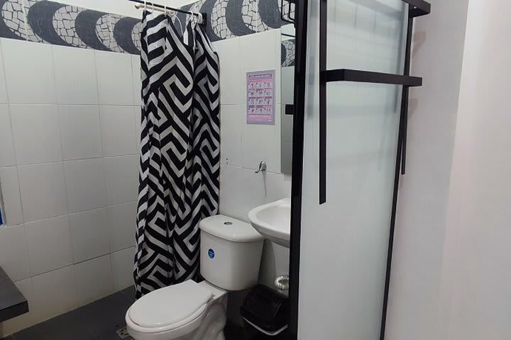 Baño privado con ducha