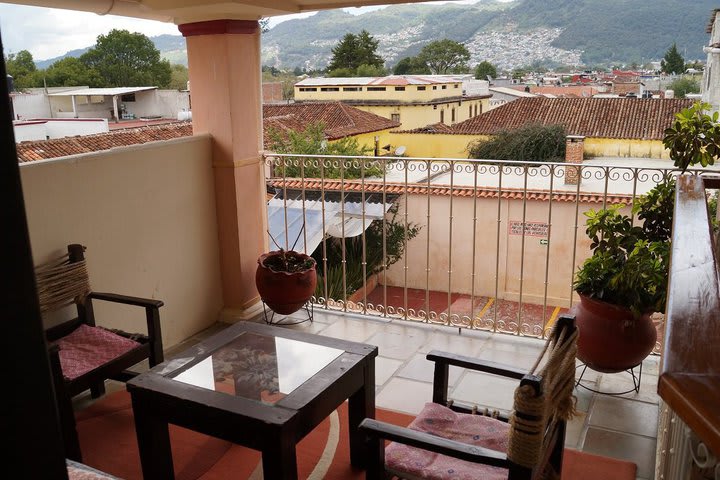 Balcony in a room