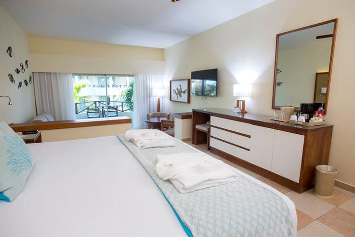 Junior suite con jacuzzi vista tropical