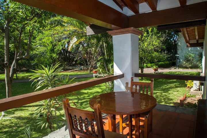 Terrace of a guest room