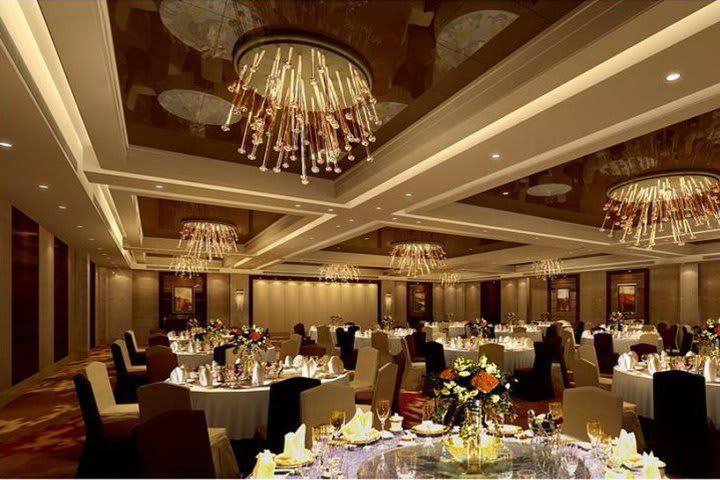 El hotel Xujiahui Park en Shanghái tiene salones para eventos con capacidad para 300 personas