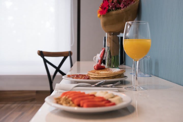 Servicio de desayuno en la habitación