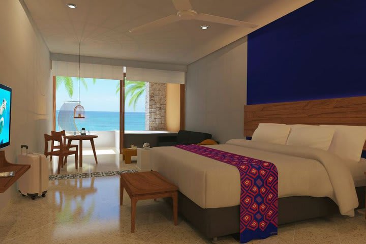 Junior suite frente al mar