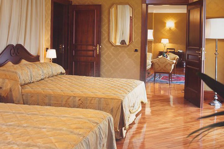 Ambassador suite at the Ambasciatori Palace, hotel in Rome