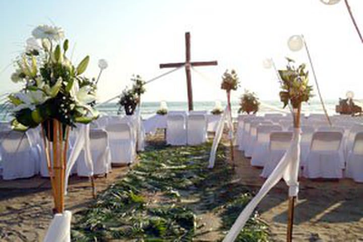 Boda en la playa