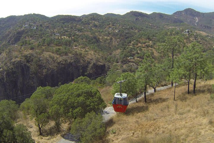 Vista del teleférico