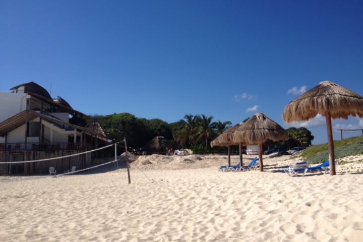 Playa del hotel Ventanas al Mar en Cozumel