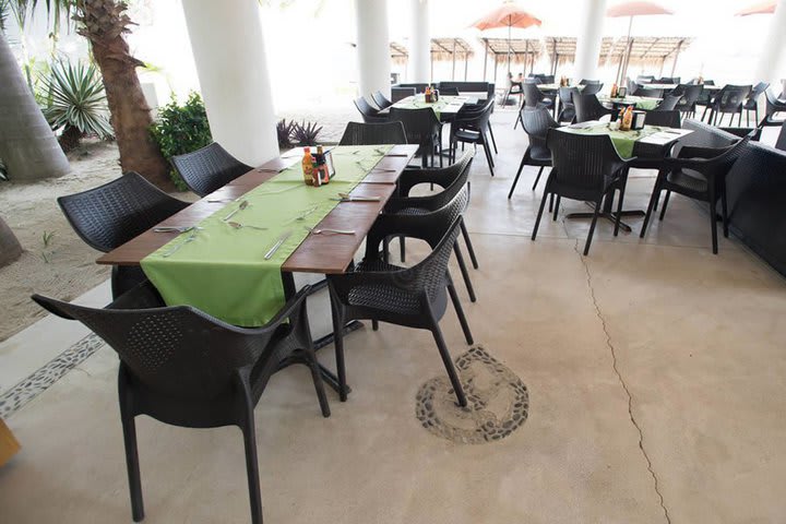 El Puerkito restaurant, in the beach club