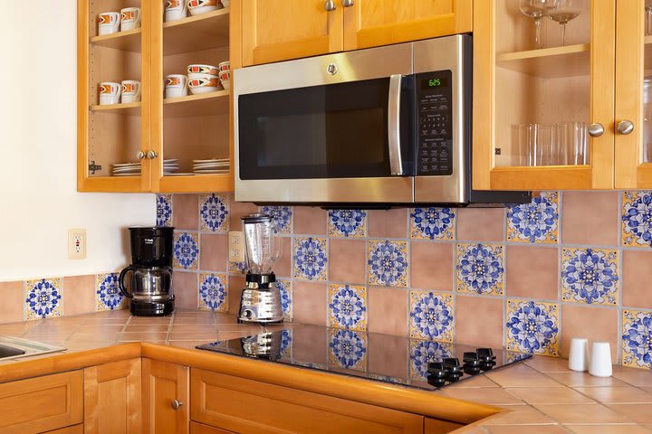 Kitchen in a suite