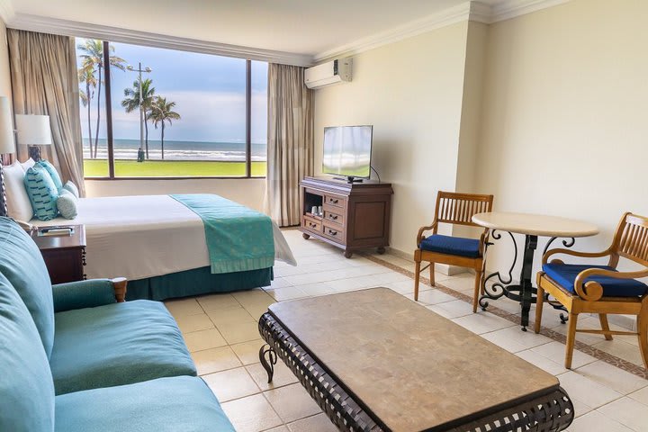 Junior suite con vista al mar