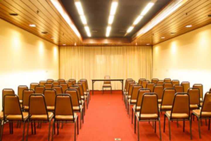 Meeting room at the Linson hotel in downtown Sao Paulo