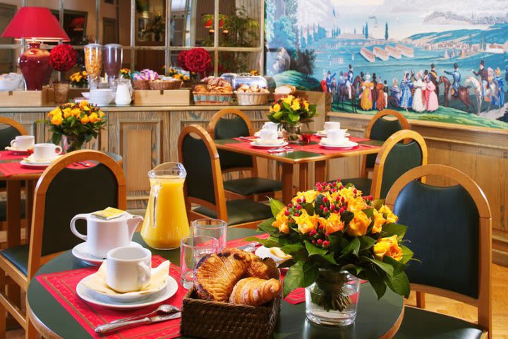 Empieza todas las mañanas con los desayunos que sirve el Hôtel Beaugency en París