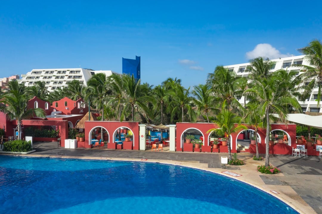 View of the La Placita restaurant