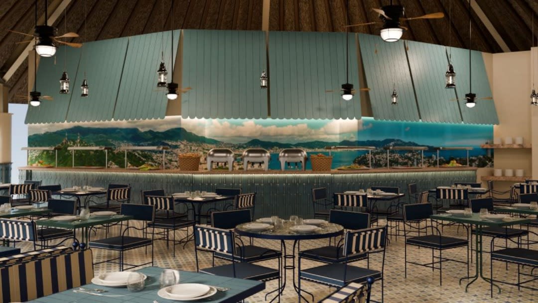 Interior del restaurante El Pescador