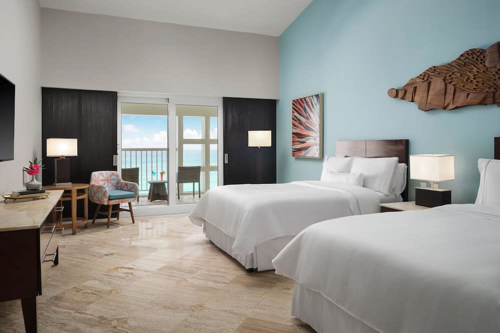 Img - Deluxe Room, 2 Double Beds, Non Smoking, Ocean View (Balcony)