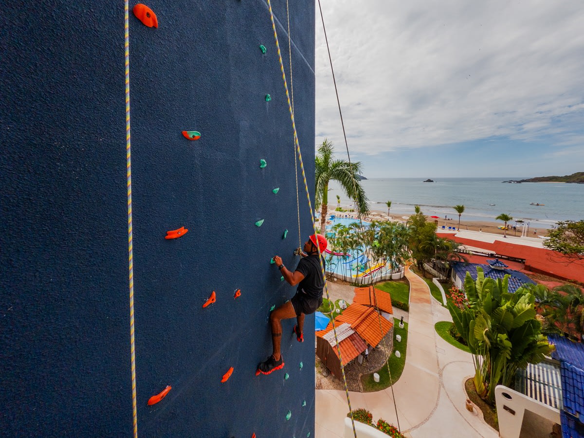 Muro de escalada