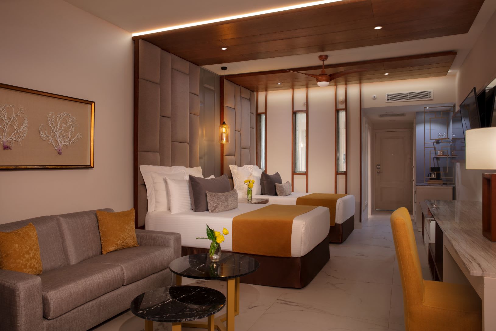 Img - Preferred Club junior suite tropical view double beds - SPCQTV