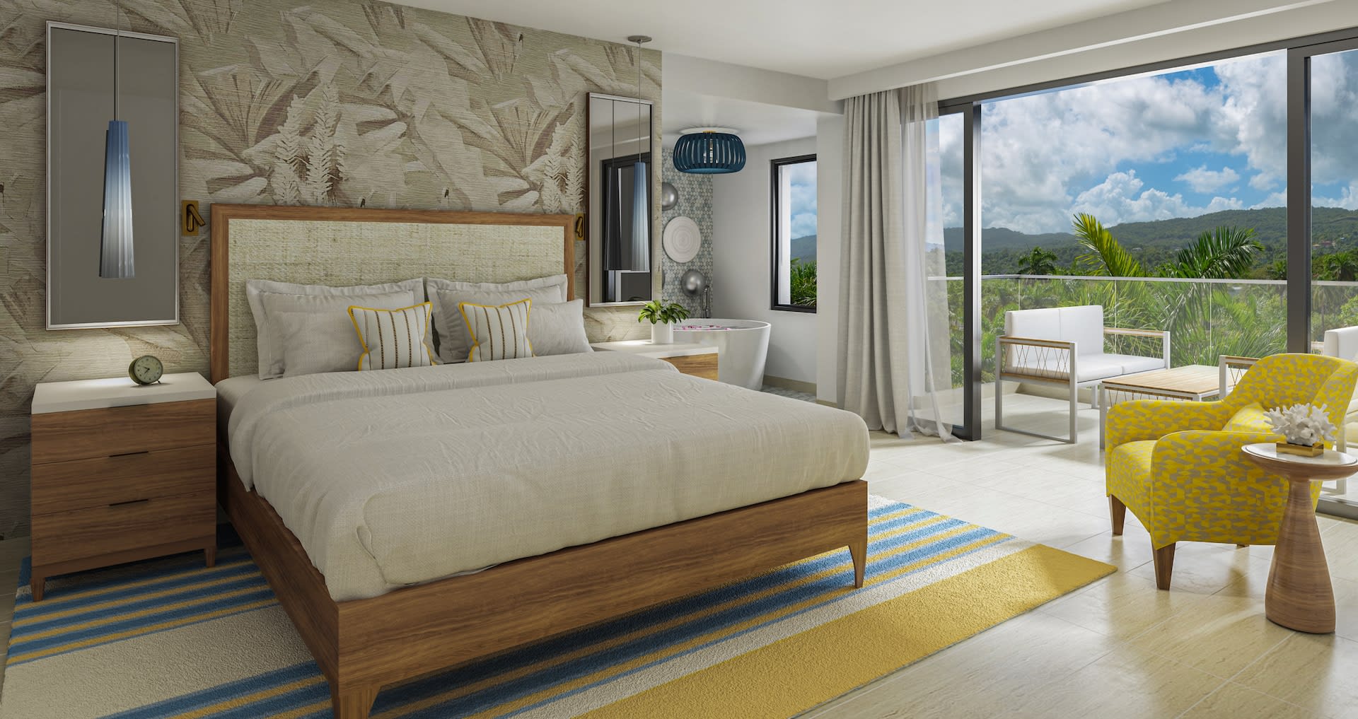 Img - Travertine Luxury Room w/ Tranquility Soaking Tub - TLIT