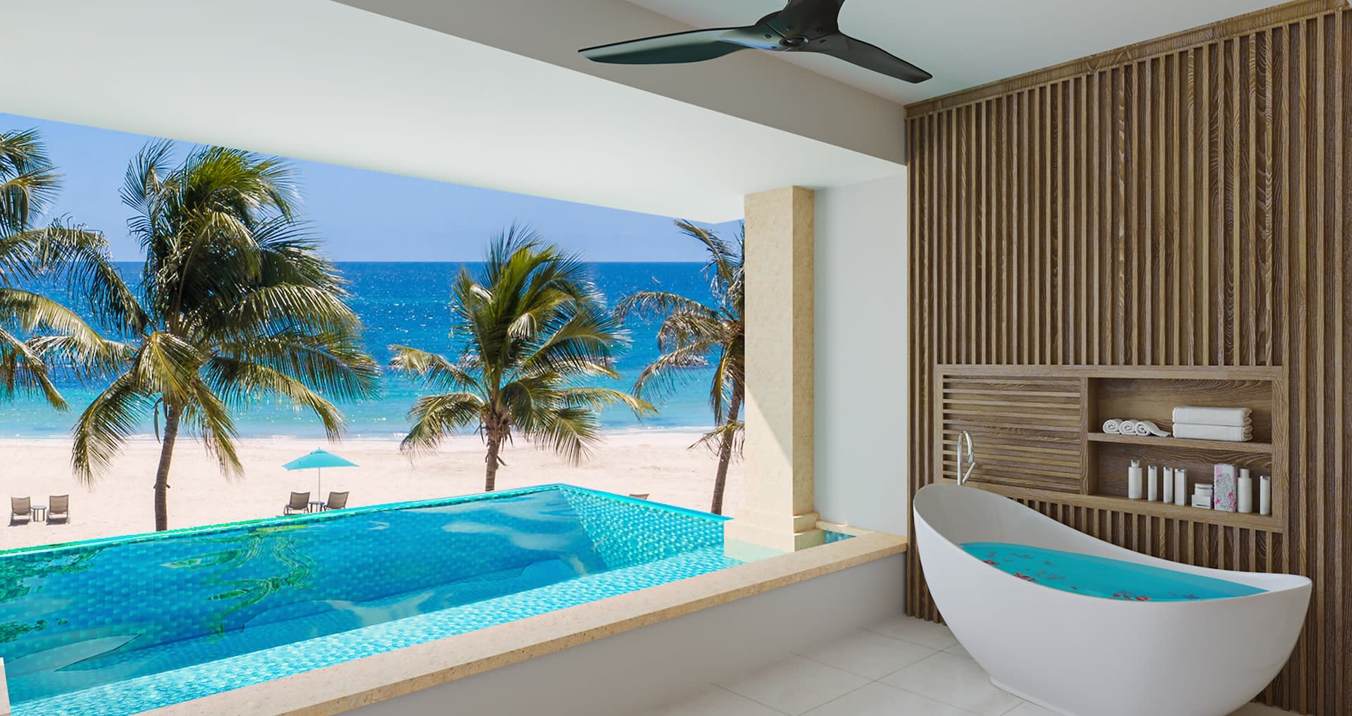 Img - Tufa Terrace One Bedroom Skypool Butler Suite w/ Balcony Tranquility Soaking Tub - TSKY