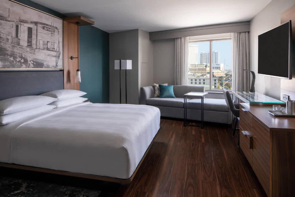 Habitación más grande con cama extragrande