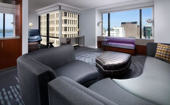 One-Bedroom Vice Presidential Suite with City View