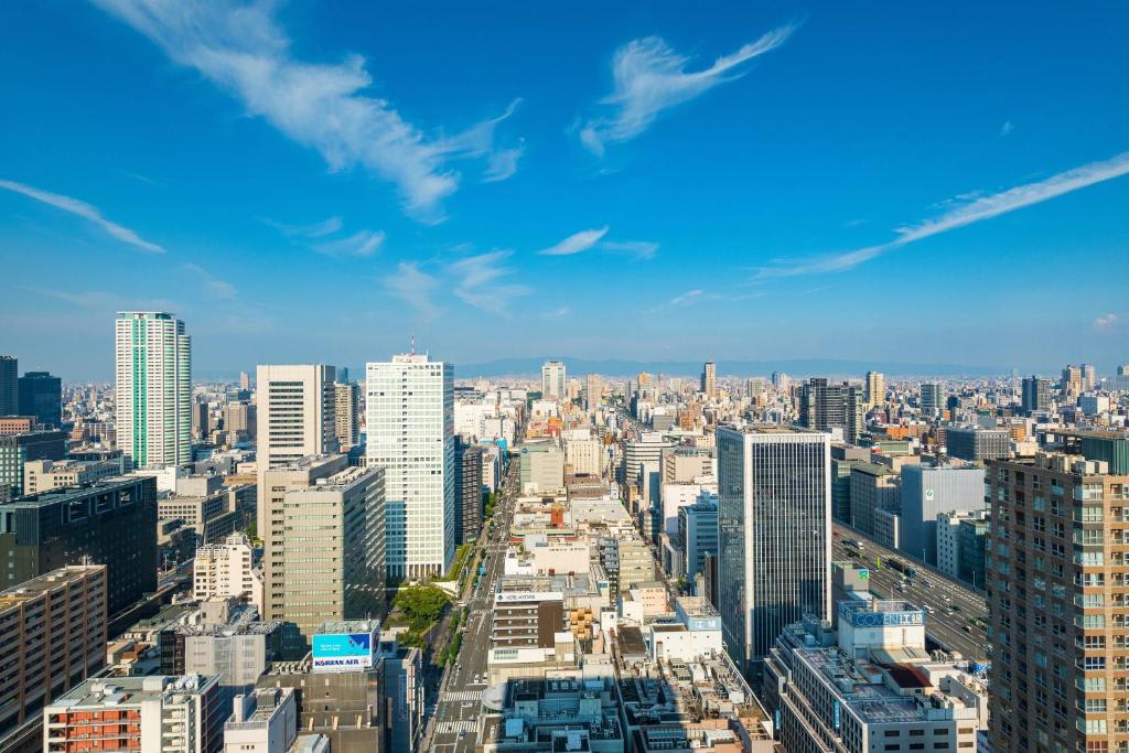 Grand Deluxe Double Room with Two Double Beds and Skyline View