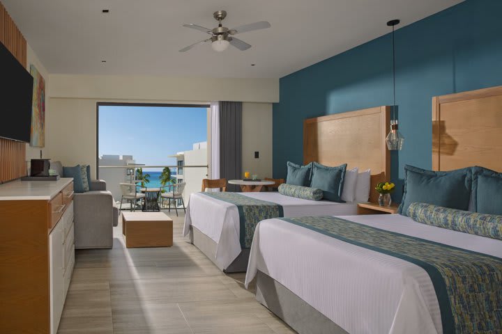 Preferred Club junior suite doublé with ocean view