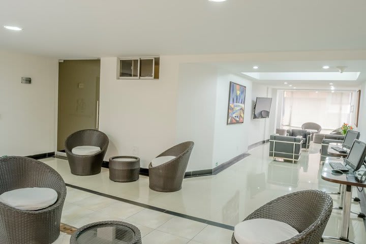 Vista del lobby