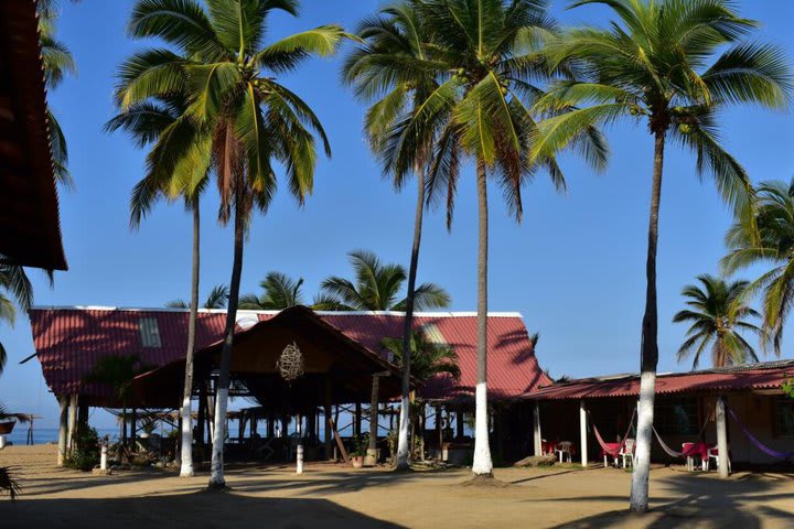 Oceanfront hotel