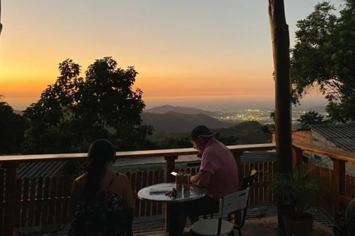 Terraza para disfrutar el paisaje