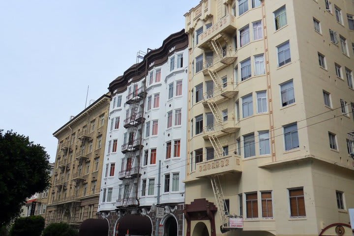 Facade of Hotel Vertigo, San Francisco